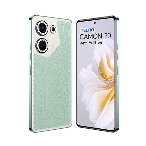 TECNO Camon 20 Art Edition 8GB 256GB 64MP RGBW Rear Camera 6 67 FHD