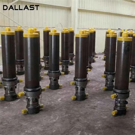 Single Acting Welded Hydraulic Cylinder For Agricultural Machine Farm Truck China Sleeve