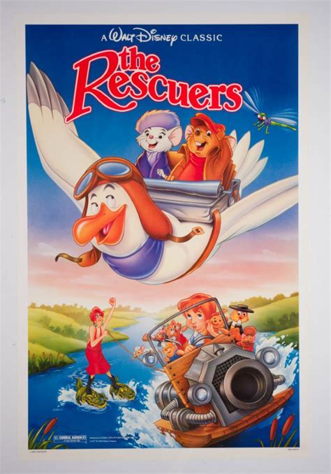 The Rescuers One Sheet Poster 1977 Id Jun22253 Van Eaton Galleries