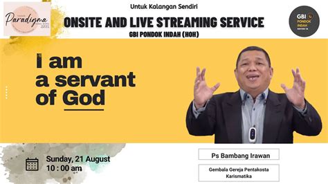 137 Onsite Church Service GBI Pondok Indah Ps Bambang Irawan 21