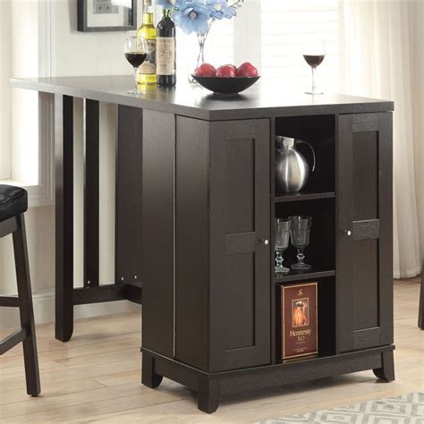 Hennessy 3 Piece Counter Height Wstor Furniture And Mattress Outlet Built In Bar Cabinet