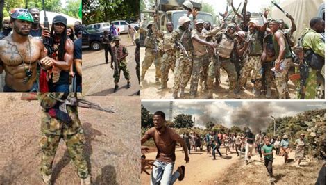 Breaking Nig Army Cl Sh With Biafra Army Kpai Commander Pastor