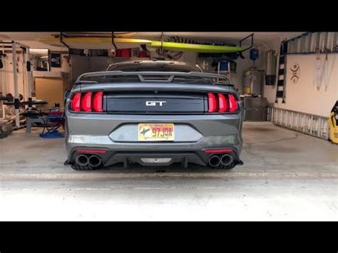 2019 Mustang GT MBRP Pro Series Cat Back Exhaust Race Version Install