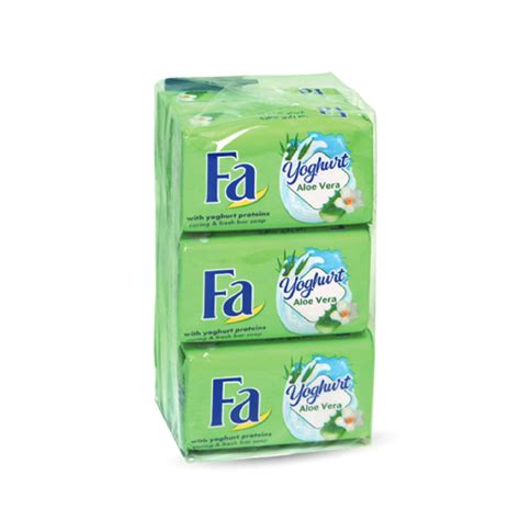 Fa Yoghurt Aloe Vera Soap 6 X 75g Online At Best Price Bath Soaps