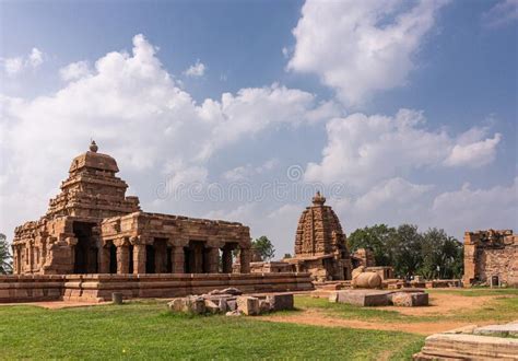 Sanganeshwar and Galagnatha Temples, Bagalakote, Karnataka, India Stock ...