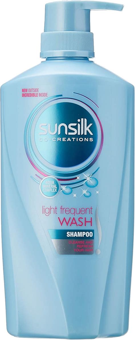 Sunsilk Light Frequent Wash Shampoo 625ml Amazon Sg Beauty