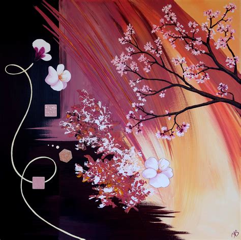 Spring Magali Blandin Artiste Peintre