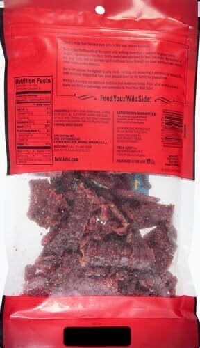 Jack Link S Beef Jerky Peppered Pounder Bag Flavorful Meat Snack G