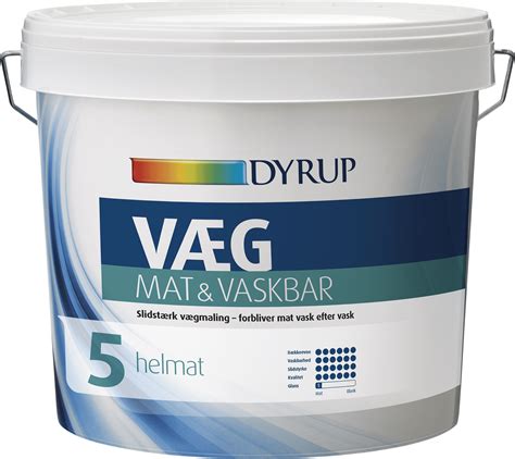 Dyrup Væg 05 Mat Og Vaskbar Base 30 4 50l