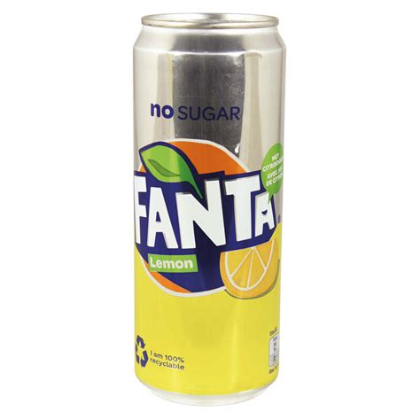 Fanta Lemon Zero 6x33cl Blik Light Zero Frisdrank Den Tips