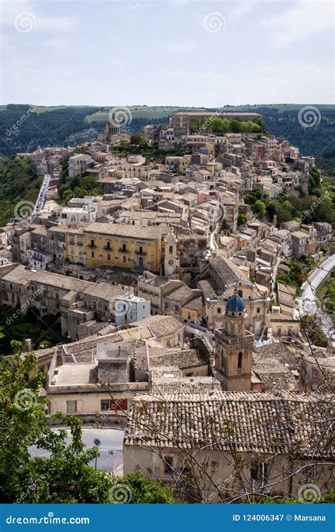 Ragusa Ibla stock image. Image of view, city, seesight - 124006347