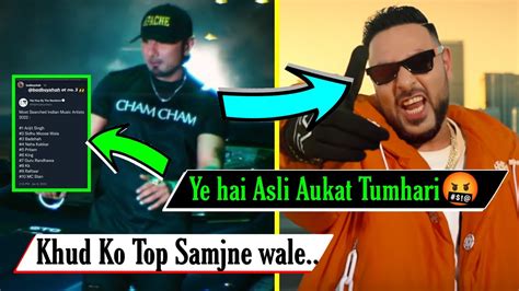 Yo Yo Honey Singh Pankhudi Song Vs Badshah Popular Song😂 Reply To