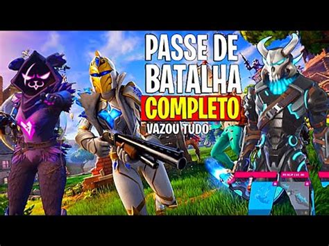 Vazou Passe De Batalha Cap Tulo Fortnite Todas As Skins E Paginas