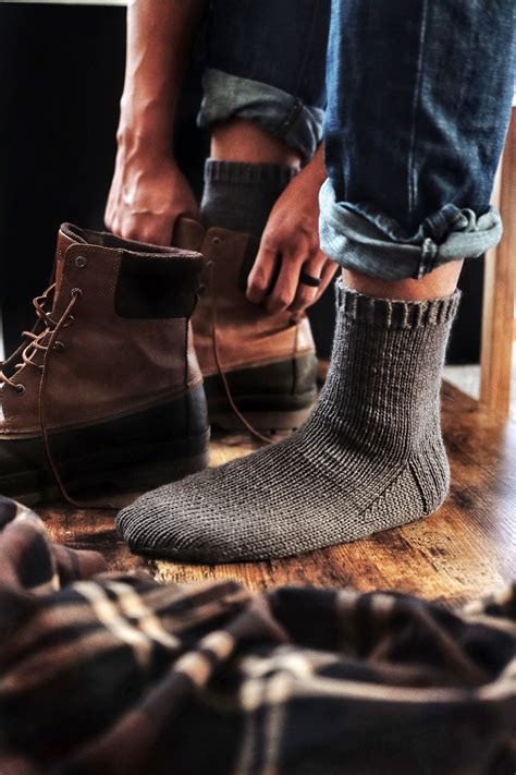 Free Mens Casual Knit Socks Pattern Free Knitting Pattern