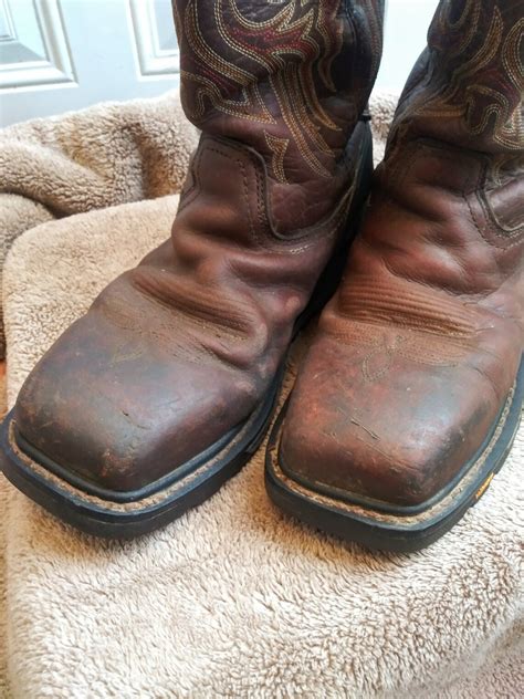 Mens Justin Steel Toe Western Work Boot Style Wk2111 Etsy