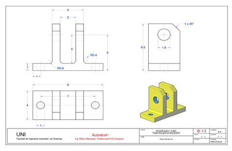 Ejercicios De Planos De Casas En Autocad Pdf