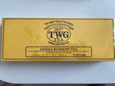 TWG Tea Geisha Blossom Tea Food Drinks Beverages On Carousell