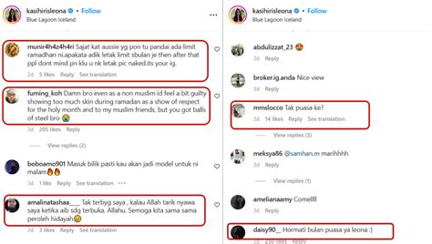 Kasih Iris Leona Slammed For Wearing Revealing Bikini During Ramadan Hype Malaysia