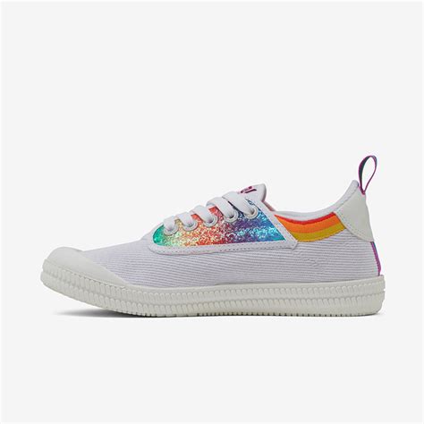 Pride Heritage Low Rainbow Glitter Volley Australia