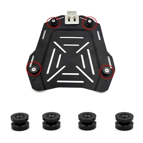 Luggage Trunk Case Tail Top Box Helmet Bracket Base Plate Spacers Bushing Pad Ebay