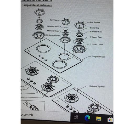 Gas Stove Burner Parts Names