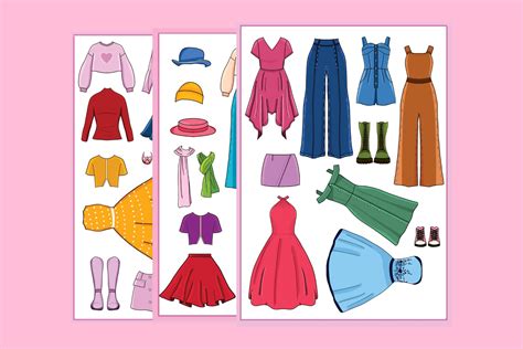 Printable Paper Doll Blythe With Clothes Digital Pdf Instant Etsy