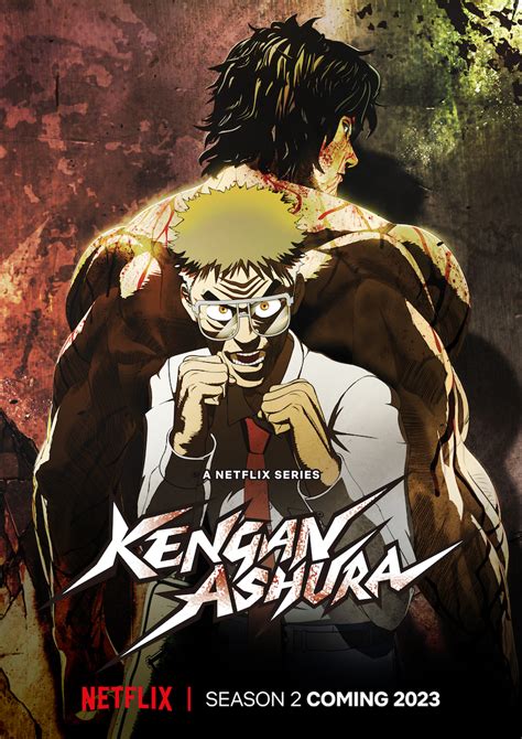 Kengan Ashura Season 2 Poster Teases 2023 Netflix Release Date