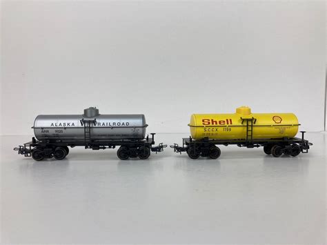 Märklin H0 4861 Model train freight wagon set 1 2 Tank wagons