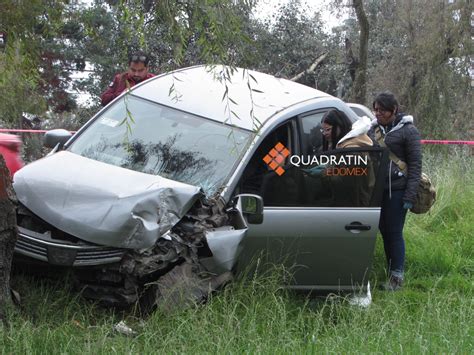 Choca Contra árbol Y Muere Conductor En Tollocan