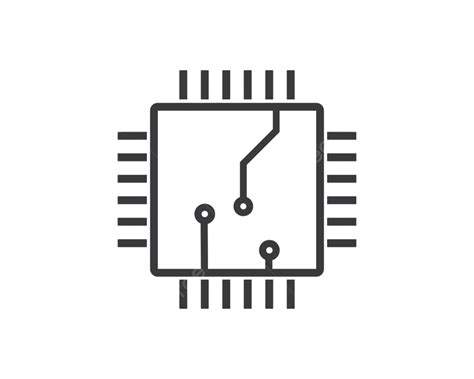 Circuit Board Technology Vector Png Images Circuit Board Line Vector