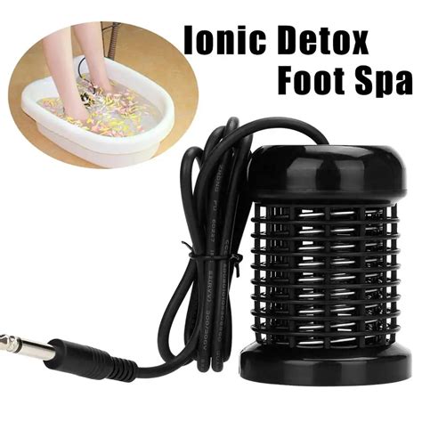 Detox Foot Bath Arrays Round Stainless Steel Array Aqua Spa Foot