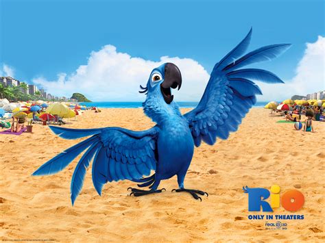 blu_wallpaper_full_03 - BLU (from the computer-animated film, Rio ...