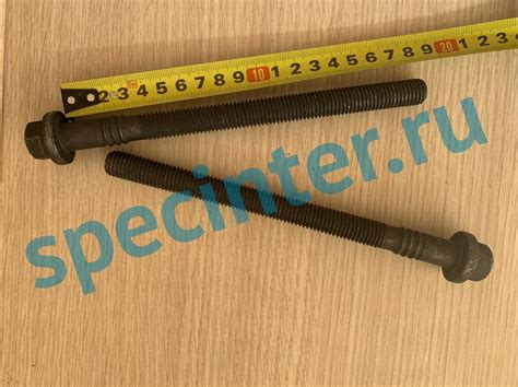 Болт ГБЦ L=180 М14 WP12 612630040002 для Двигатель WP12 (Евро 3,4,5) на ...