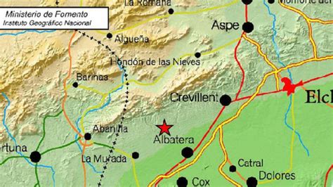 Un Terremoto De 4 2 Grados Sacude El Sur De La Provincia De Alicante