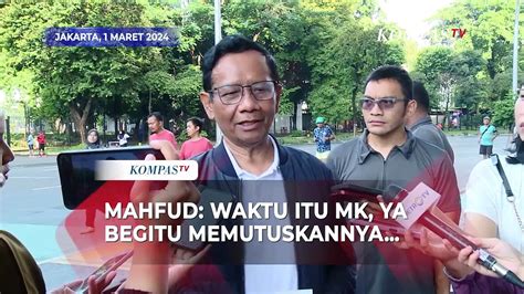 Mahfud Puji Mk Terkait Penerapan Ambang Batas Parlemen Ungkit Soal