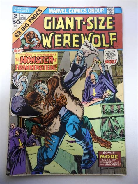 Giant Size Werewolf 2 1974 FN Condition Comic Books Bronze Age