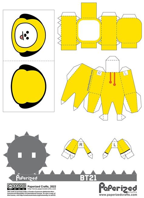 The Paper Doll Is Designed To Look Like A Bee