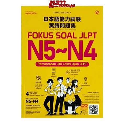 Jual Buku Belajar Bahasa Jepang Fokus Soal Jlpt Japanese Language