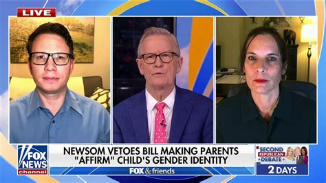 Gavin Newsom Vetoes Far Left Gender Identity Bill In California Fox