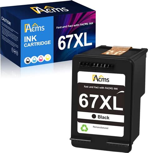 Amazon FACMS Remanufactured 67 XL Cartridge Replacement For HP 67