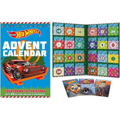 Hot Wheels Storybook Book Advent Calendar Little Advent Boxes