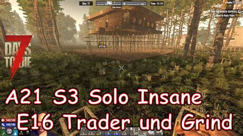 7DTD A21 S3 E16 Quests Solo Insane Vanilla Mit Modlets YouTube