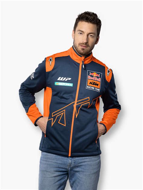 Red Bull Ktm Racing Team Shop Official Teamline Softshell Jacket