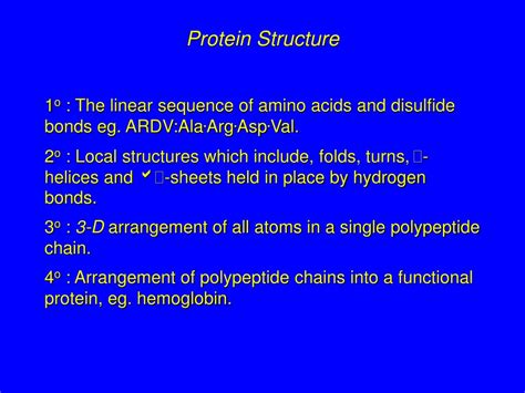 Ppt Biochemistry Macromolecules Proteins Amino Acids Powerpoint