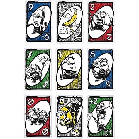 Mattel Games Uno Featuring Illuminations Minions The