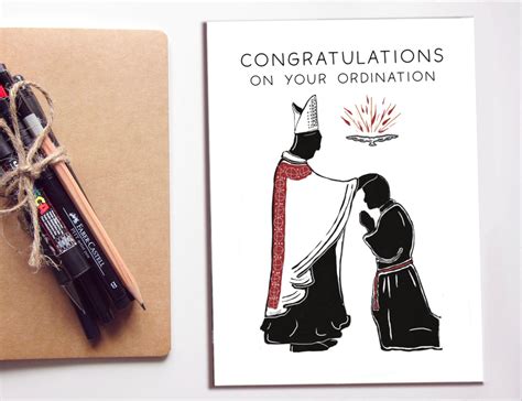 Ordination Card Printable, Digital Download, Priest Greeting Card ...