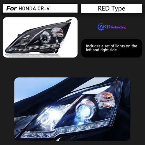 Akd Car Styling Head Lamp For Cr V Headlights Crv Led