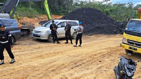 Polisi Gerebek Tambang Batu Bara Ilegal Di Dekat Kawasan IKN Nusantara