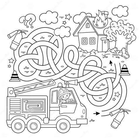 Printable Vehicle Maze Free For Kids Free Download And Print For You
