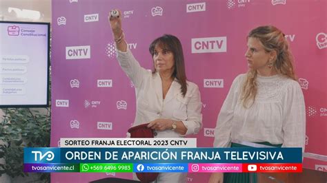 El CNTV realizó sorteos para el orden de participantes en franja